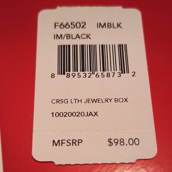 COACH Black Jewelry Box - Picture 5 of 5